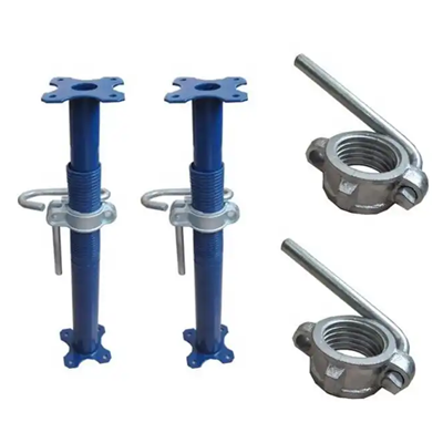 Adjustable scaffolding steel floor prop shoring