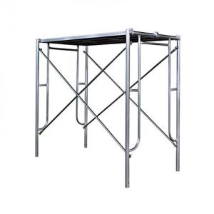 Factory Direct Building Construction Steel Ladder Frame Scaffolding Metal h Frame Set Facade Scaffolding for Sale