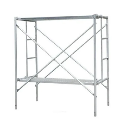 Factory Direct Building Construction Steel Ladder Frame Scaffolding Metal h Frame Set Facade Scaffolding for Sale