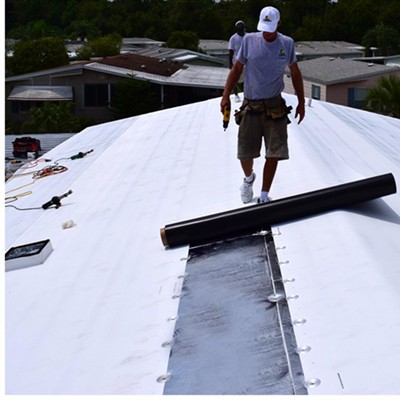 Good Quality PVC Flat Roofing Waterproof Membrane in Different Thickness 