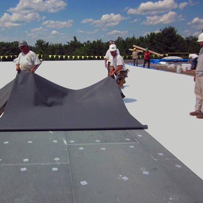 Good Quality PVC Flat Roofing Waterproof Membrane in Different Thickness 