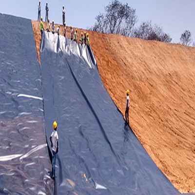 HDPE Containment Liner for Artificial Lake in Peru