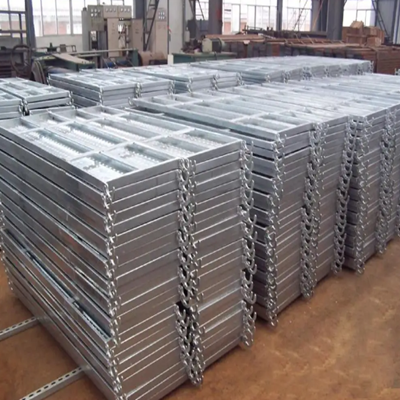Hot-Dipped Galvanized Scaffold Plank | Slip-Resistant Metal Stage