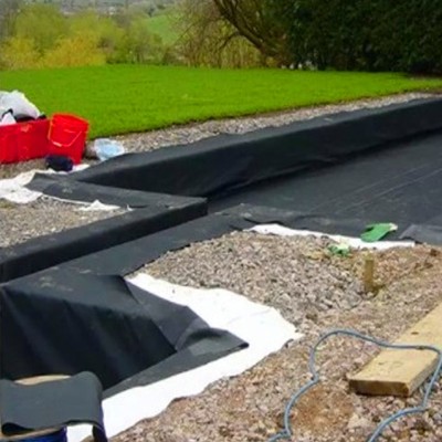  Hot Sale  3M 6M Width Epdm Rubber Waterproofing Geomembrane Pond Liner Similar to Firestone 