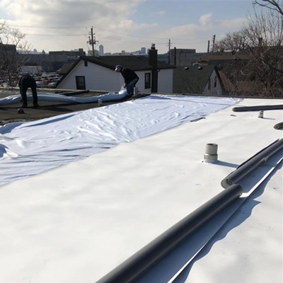 Hot Selling Amazon Roofing 60 mil White TPO Membrane Waterproof Construction Material