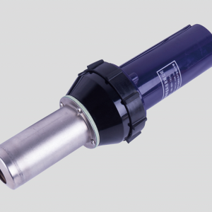 Hot air welding gun for membrane hand-held welding 