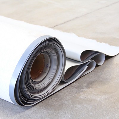 Hot sellf PVC membrane with fleece backing for metal roof renovating 