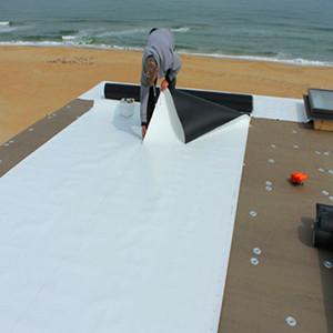 Mechanical Attahced Reinforced 1.5mm Tpo Roofing System for metal roof and concrete roof 