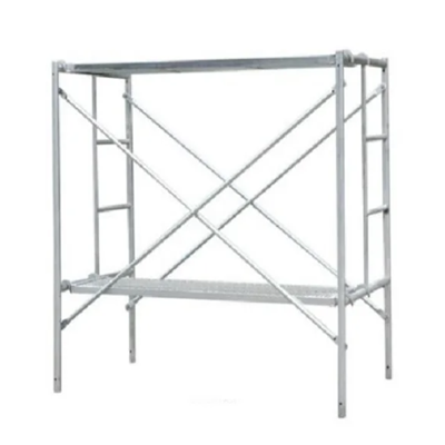 Metallic Standard Metal Scaffolding H Frame System Materials