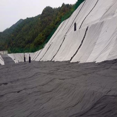 PP Nonwoven Geotextile Black Rolls for Road Construction