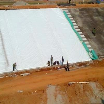 PP PET Geotextile Layer For Embankment Construction