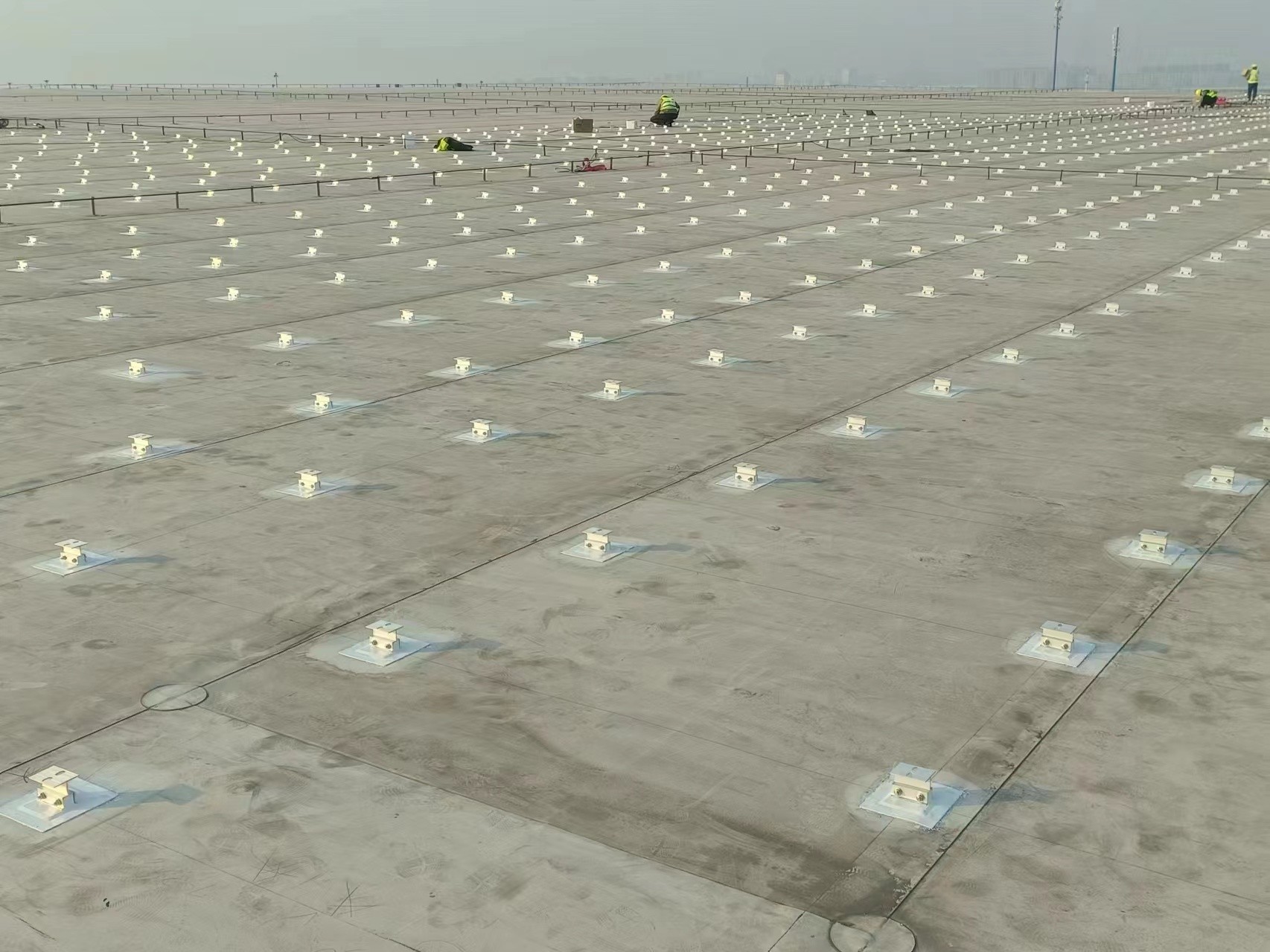 Perforated Plate PV Mount for TPO PVC SOLAR ROOF