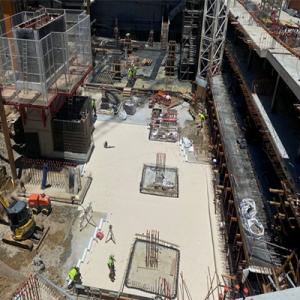 Pre Applied HDPE sheet waterproofing rolling membrane for Underground Projects Waterproof 