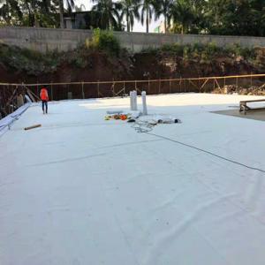 Root Resistance  Polyester Reinforced 1.5mm PVC Waterproof Membrane for  Garage Roof 