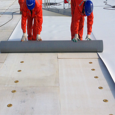  Top Quality White Polyester Reinforced Roofing PVC Waterproof Membrane