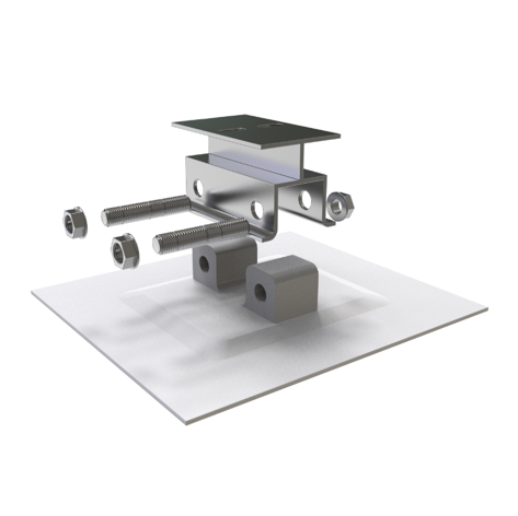 Weldable Solar Mount for TPO/PVC Roofs | Waterproof PV Support Bracket