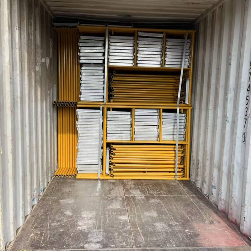 Wholesale Painted Mason Frame Scaffold System Galvanized Steel Frame Scaffolding Supplier