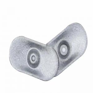 roofing membrane application metal plate